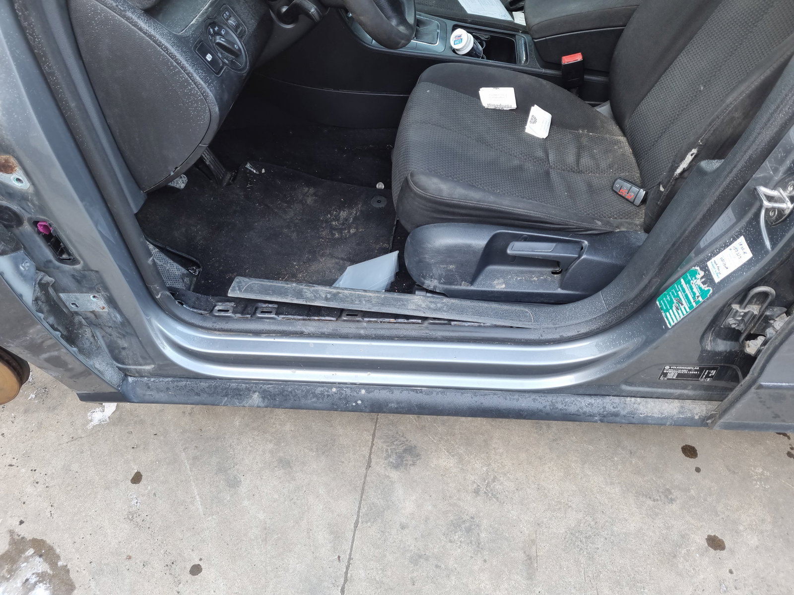 Prag lateral stanga Volkswagen Passat B6 Variant (3C5) [Fabr 2005-2010] OEM - imagine 2