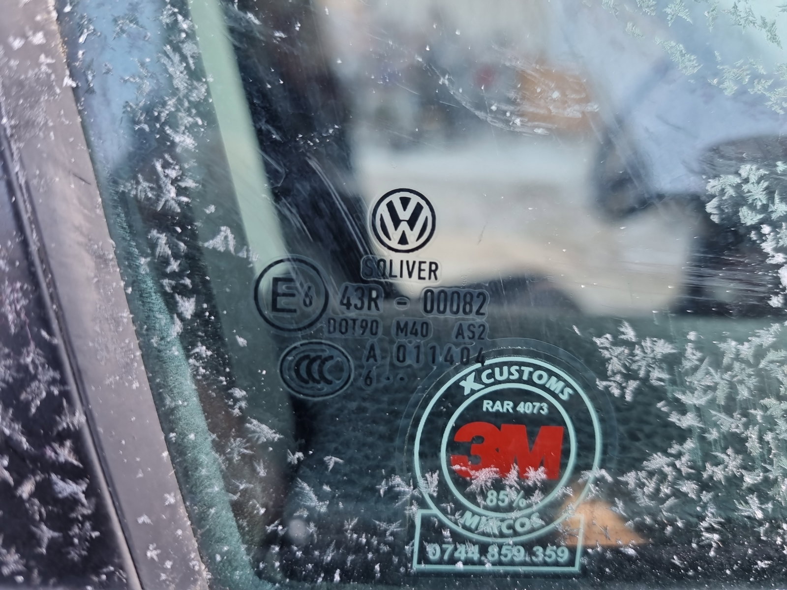 Geam usa dreapta fata Volkswagen Passat B6 Variant (3C5) [Fabr 2005-2010] OEM - imagine 2