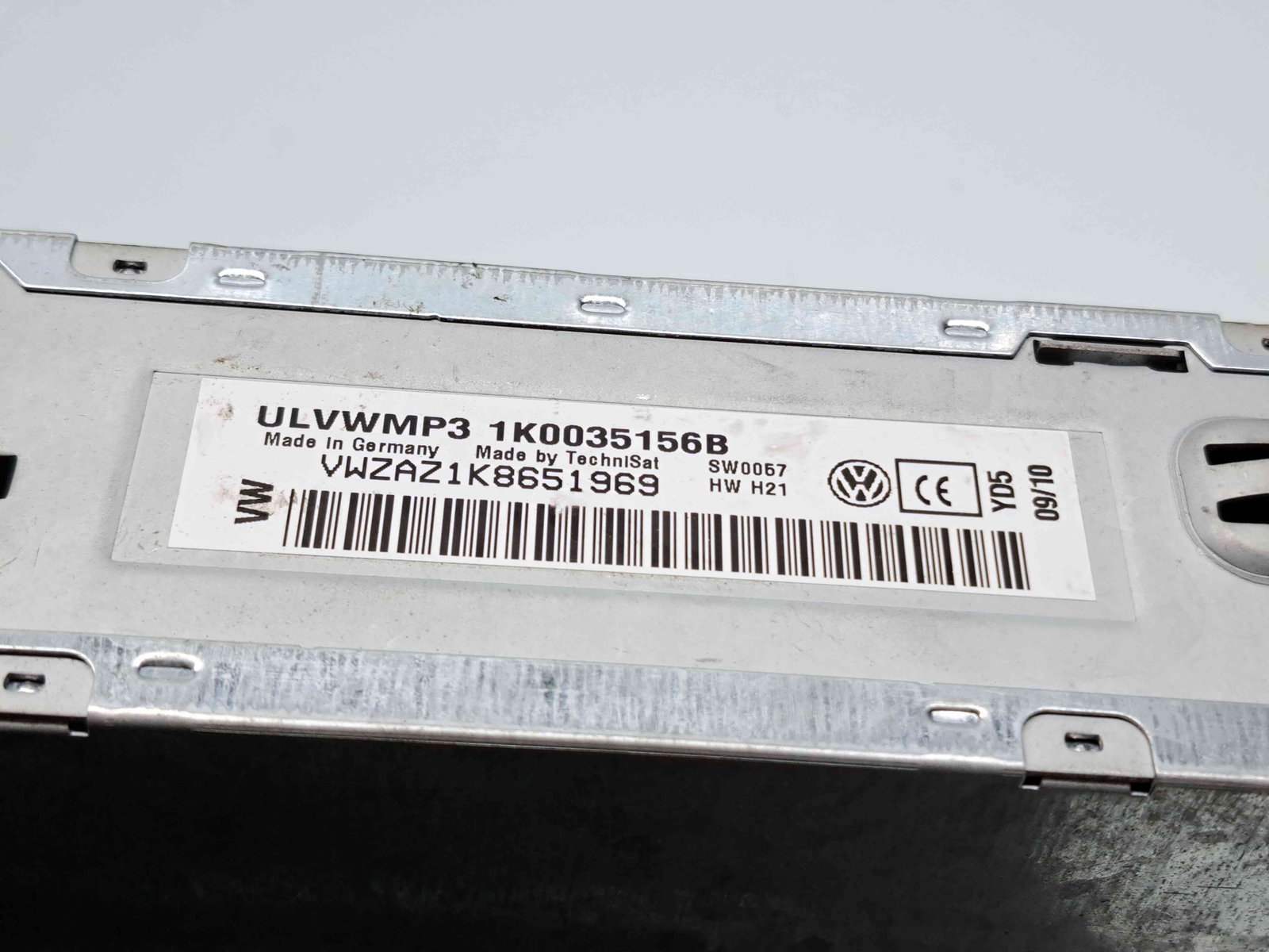 Radio CD Volkswagen Golf 6 (5K1) GTD [Fabr 2009-2013] 1K0035156B - imagine 5