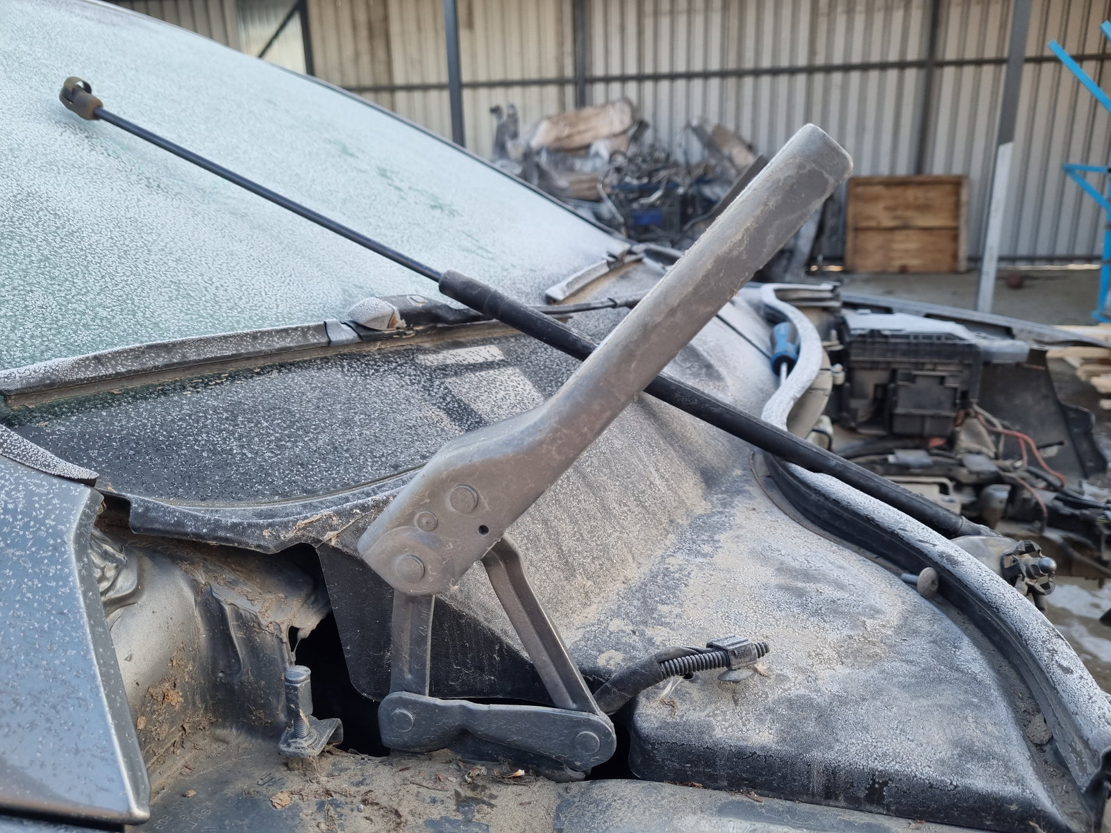 Set balamale capota Volkswagen Passat B6 Variant (3C5) [Fabr 2005-2010] OEM - imagine 3