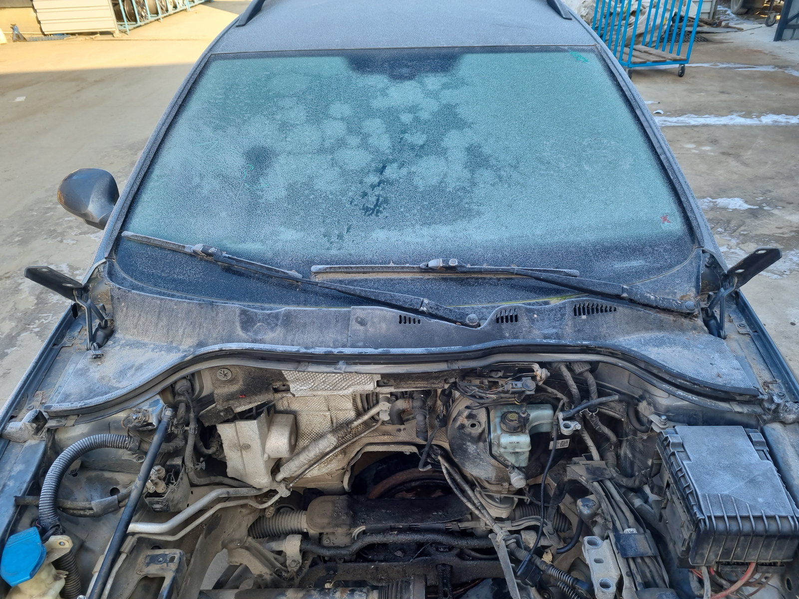 Grila stergator parbriz Volkswagen Passat B6 Variant (3C5) [Fabr 2005-2010] OEM - imagine 1