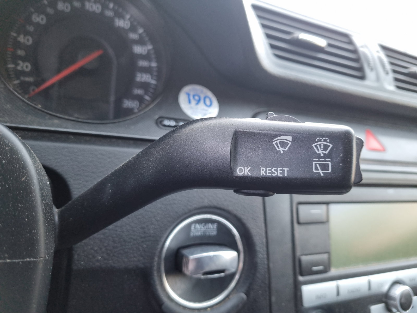 Maneta stergator Volkswagen Passat B6 Variant (3C5) [Fabr 2005-2010] OEM - imagine 1