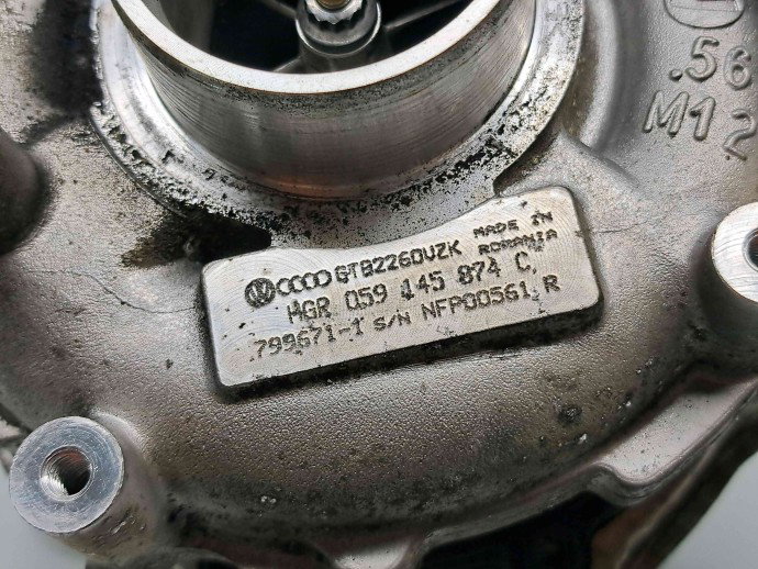Turbina Audi Q7 (4LB) [Fabr 2006-2014] Facelift 059145874C 3.0 TDI CJGA 176KW / 240CP