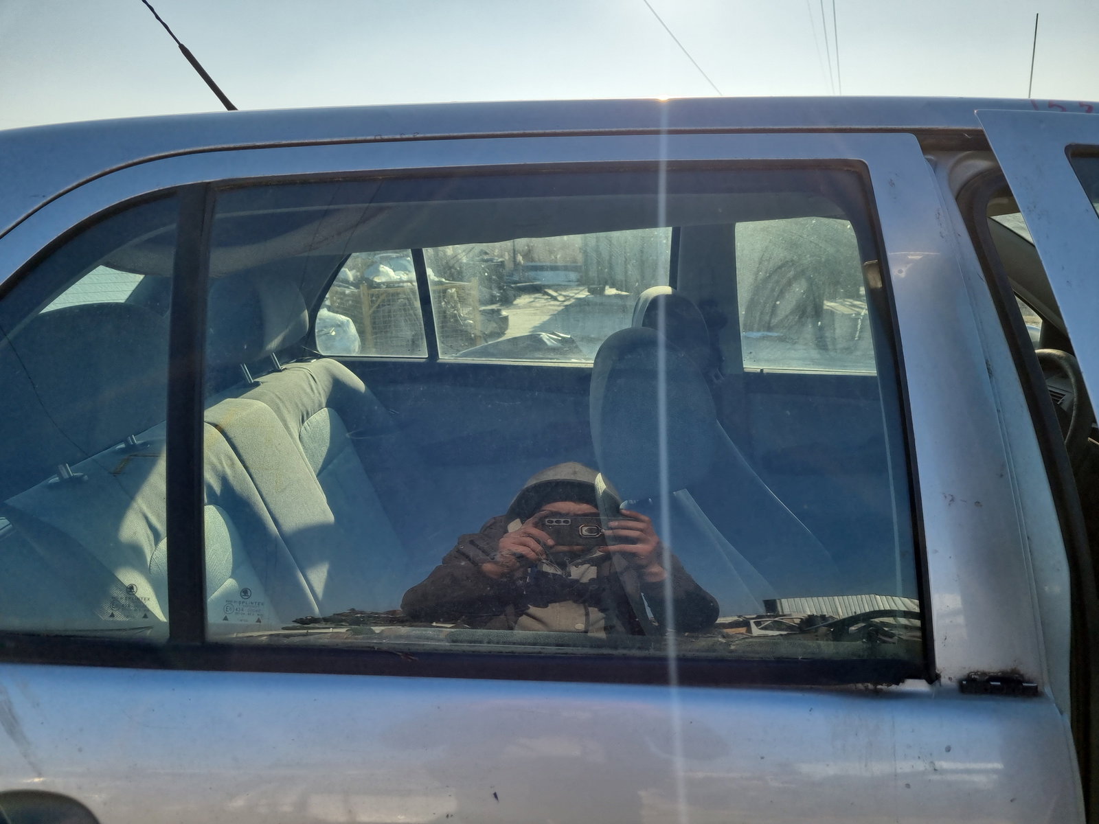 Geam usa dreapta spate Skoda Fabia 1 (6Y2) [Fabr 1999-2008] OEM - imagine 1