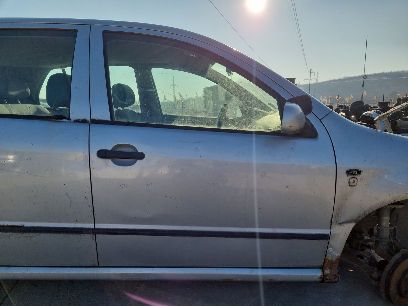 Usa dreapta fata Skoda Fabia 1 (6Y2) [Fabr 1999-2008] OEM - imagine 1