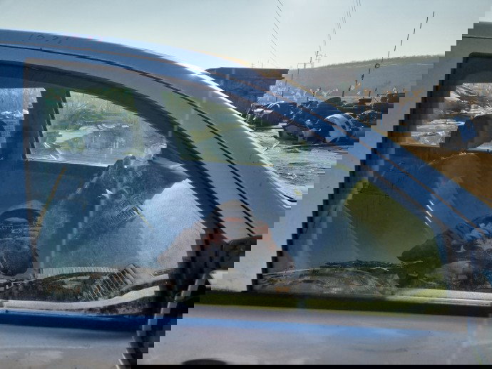 Geam usa dreapta fata Skoda Fabia 1 (6Y2) [Fabr 1999-2008] OEM