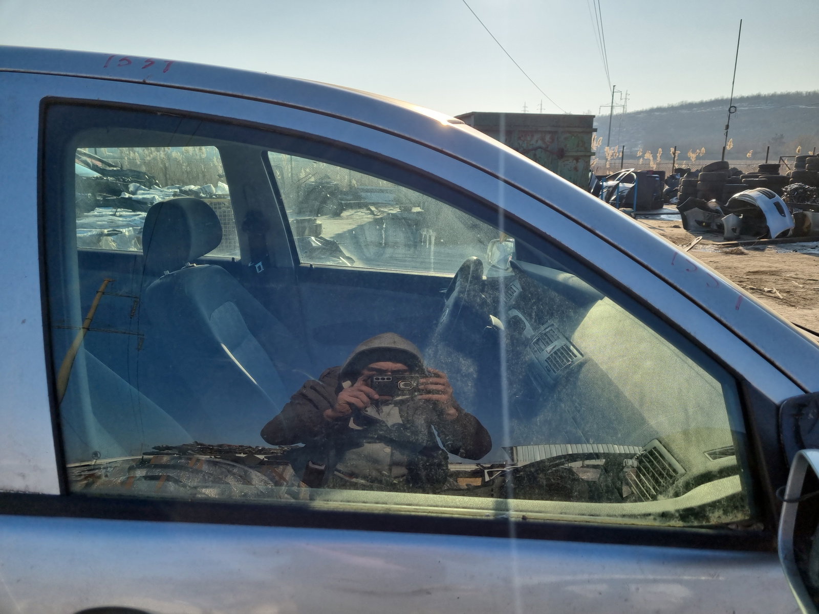 Geam usa dreapta fata Skoda Fabia 1 (6Y2) [Fabr 1999-2008] OEM - imagine 1