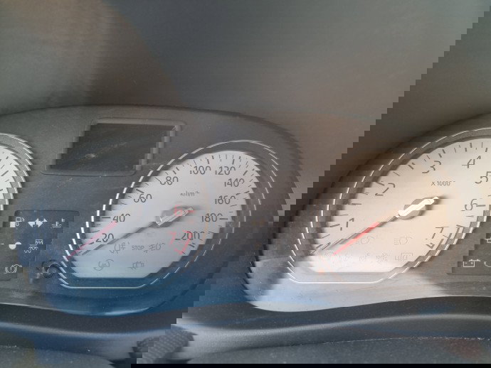  Ceas bord Dacia Logan (LS) [Fabr 2004-2012] OEM