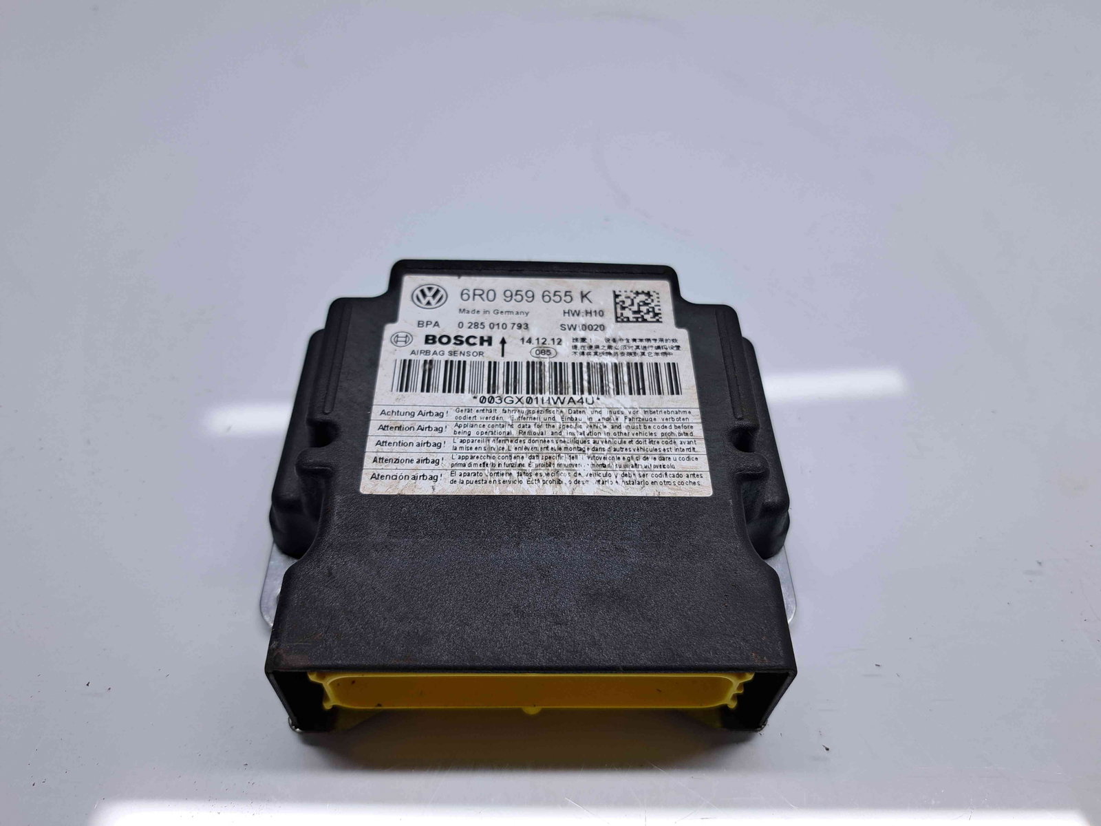 Calculator airbag Skoda Fabia 2 (5J, 542) [Fabr 2007-2014] 6R0959655K 1.2 TDI CFWA 55KW / 75CP - imagine 2