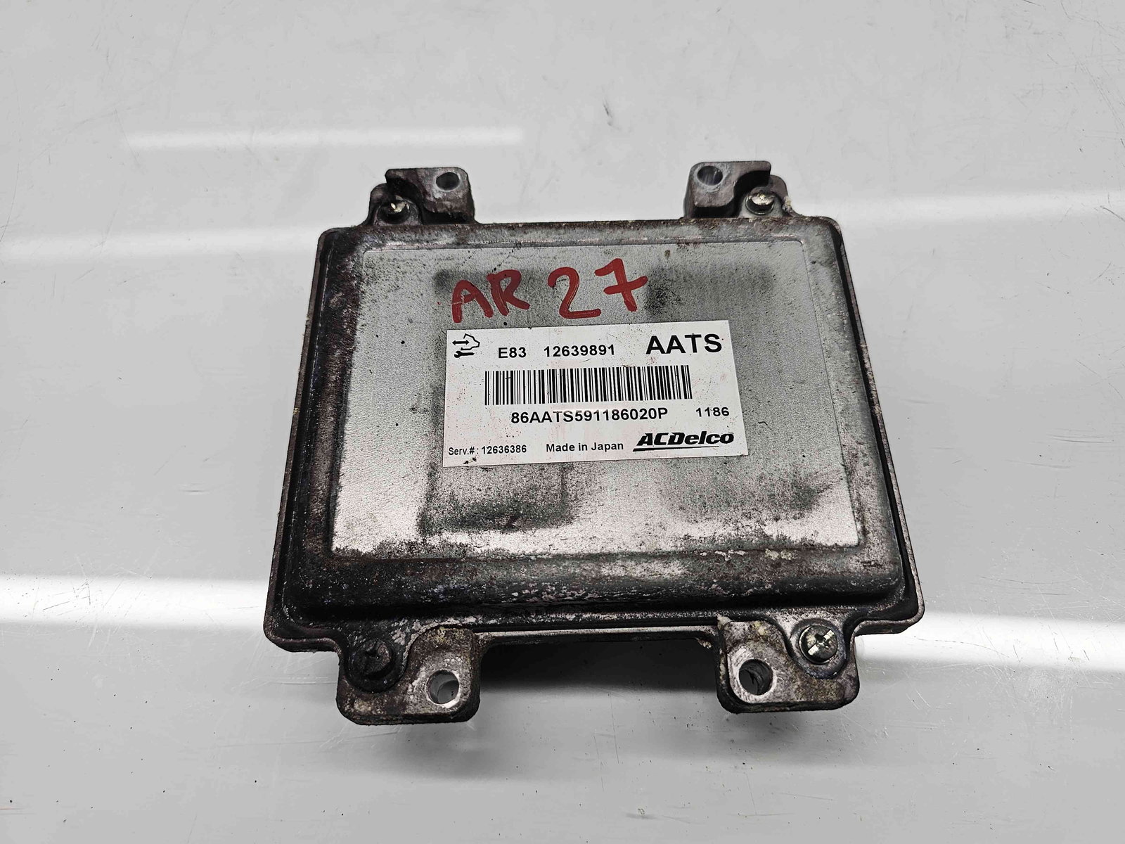 Calculator motor ECU Opel Astra J [Fabr 2009-2015] 12639891 1.4 Benz A14XER 74KW / 100CP - imagine 1