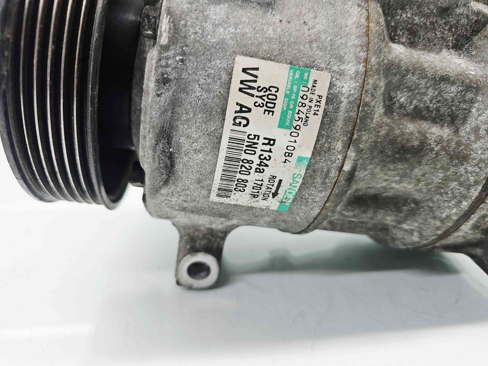 Compresor clima Audi A3 Sportback (8PA) [Fabr 2004-2013] Facelift 5N0820803 1.6 Benz BSE 75KW / 102CP - imagine 3