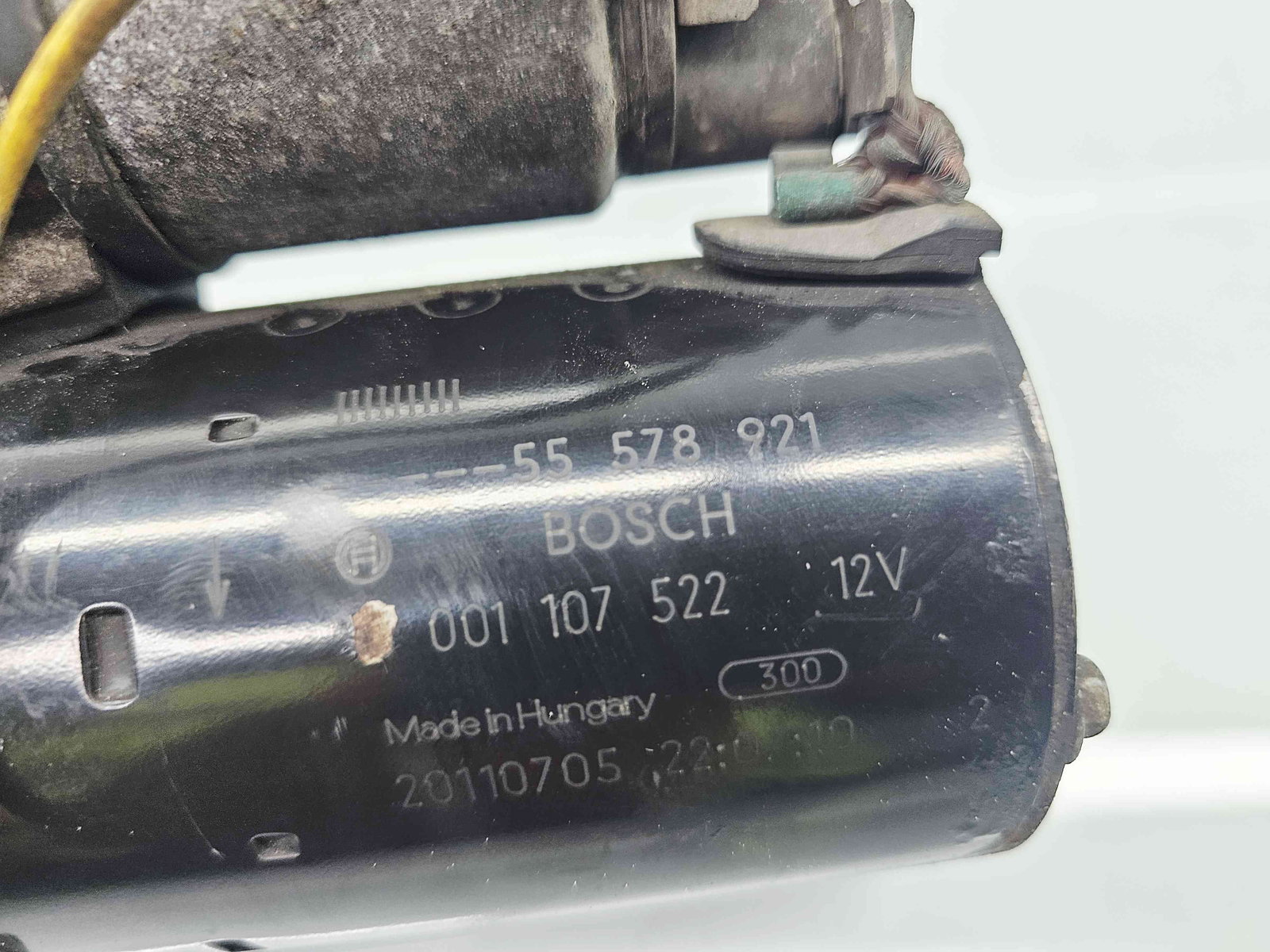 Electromotor 9 dinti Opel Astra J [Fabr 2009-2015] 55578921 1.4 Benz A14XER74KW / 100CP - imagine 4