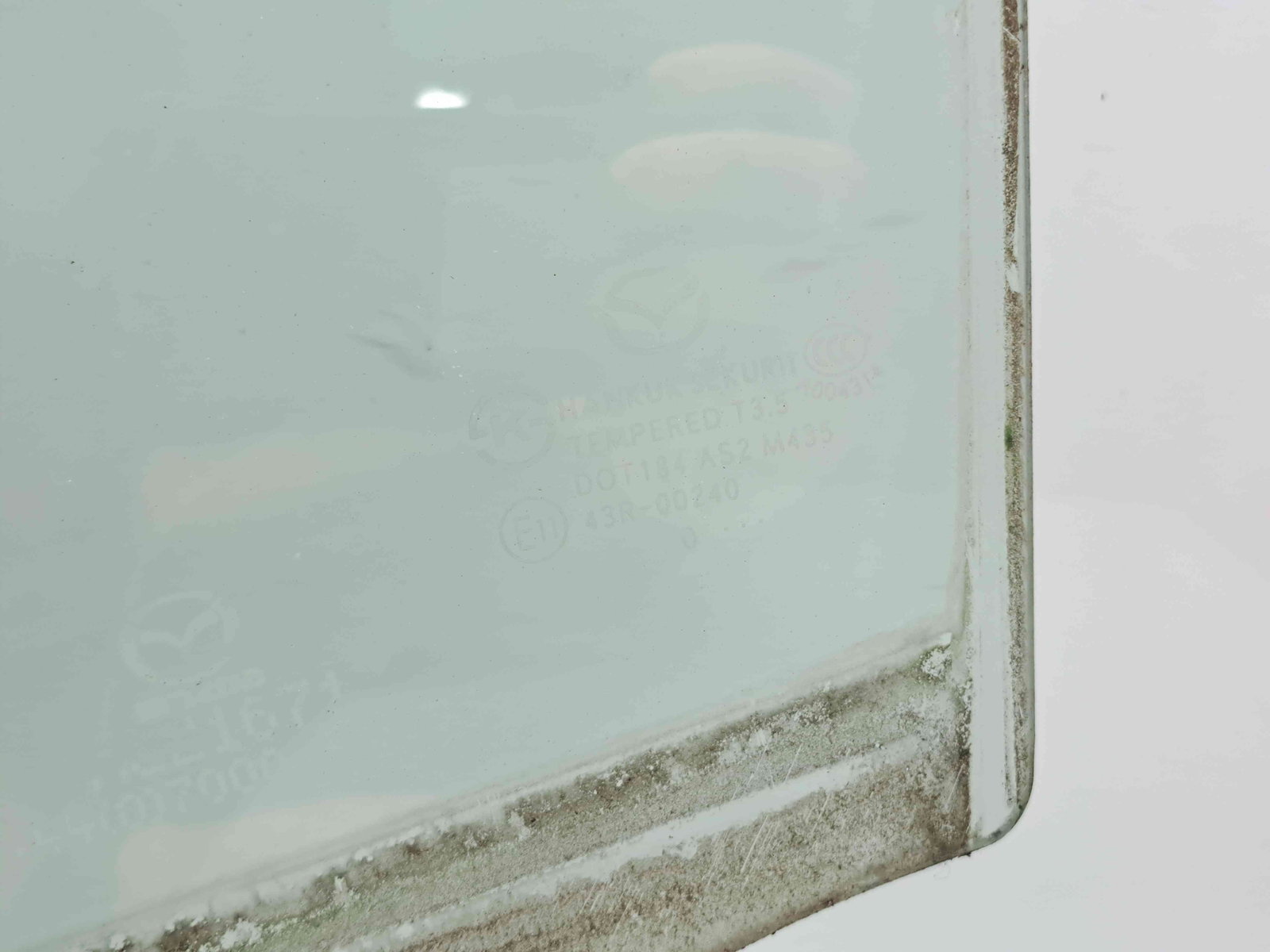 Geam usa stanga spate MAZDA 3 II Hatchback Facelift [Fabr 2011-2013] OEM - imagine 2