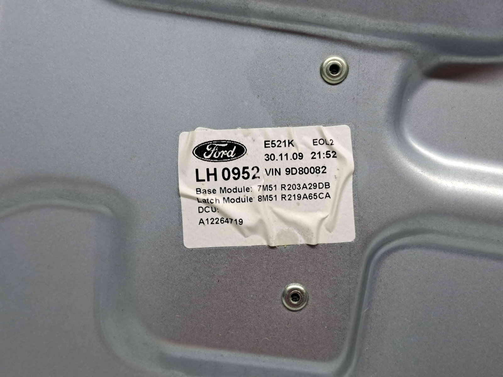 Macara electrica geam stanga fata Ford Kuga I [Fabr 2008-2012] 7M51R203A29DB - imagine 3