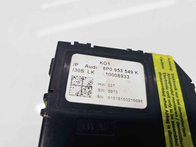  Modul confort Audi A3 Sportback (8PA) [Fabr 2004-2013] Facelift 8P0953549K