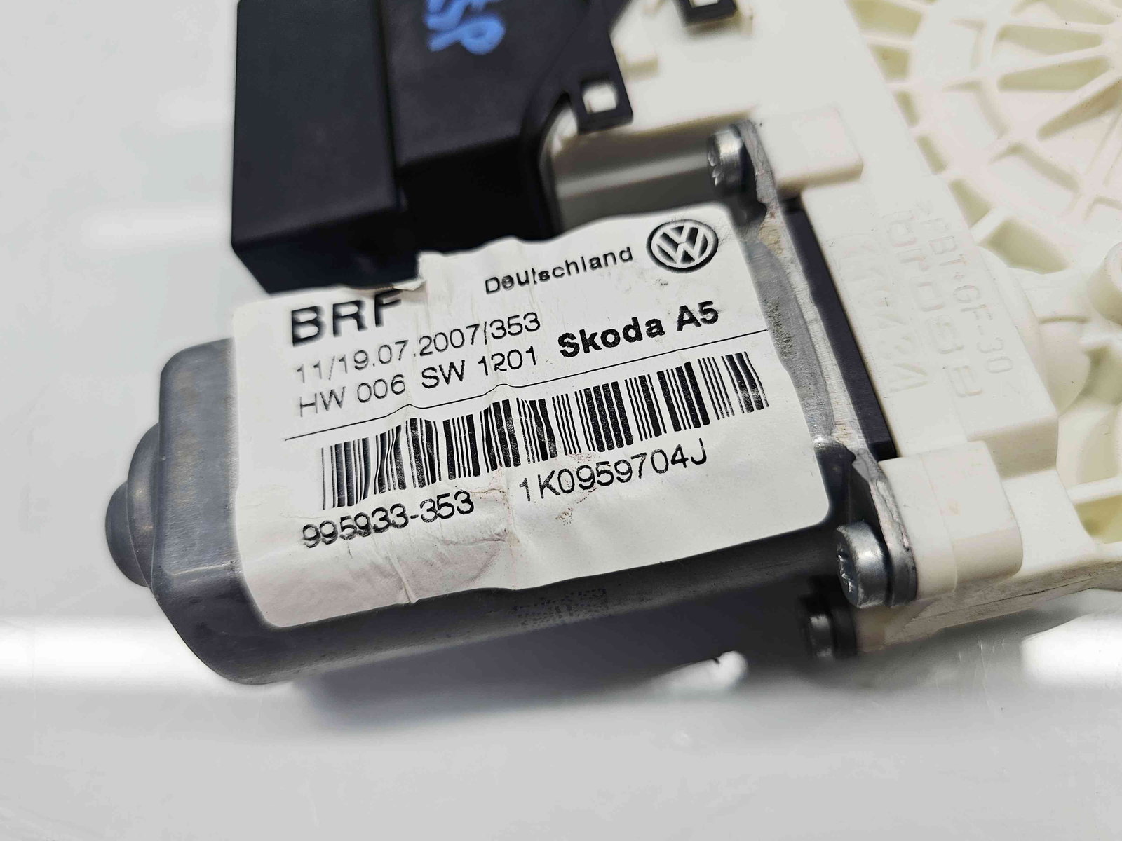 Motoras geam dreapta spate Skoda Octavia 2 (1Z3) [Fabr 2004-2013] 1K959704J - imagine 5