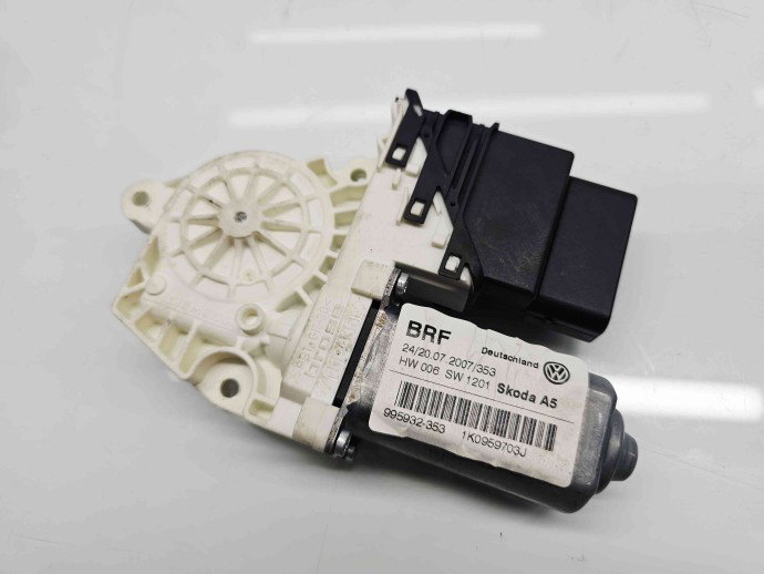 Motoras geam stanga spate Skoda Octavia 2 (1Z3) [Fabr 2004-2013] 1K0959703J