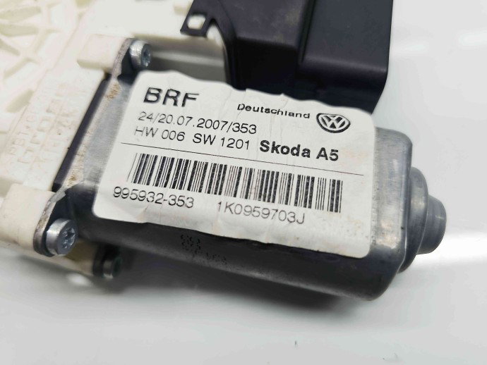 Motoras geam stanga spate Skoda Octavia 2 (1Z3) [Fabr 2004-2013] 1K0959703J