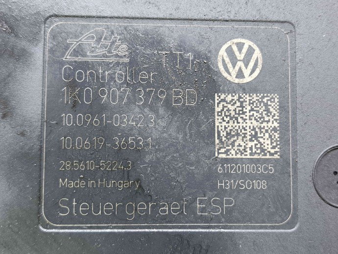 Pompa ABS  Skoda Superb II (3T4) [Fabr 2008-2015] 1K0907379BD 2.0 TDI CEGA 125KW / 170CP