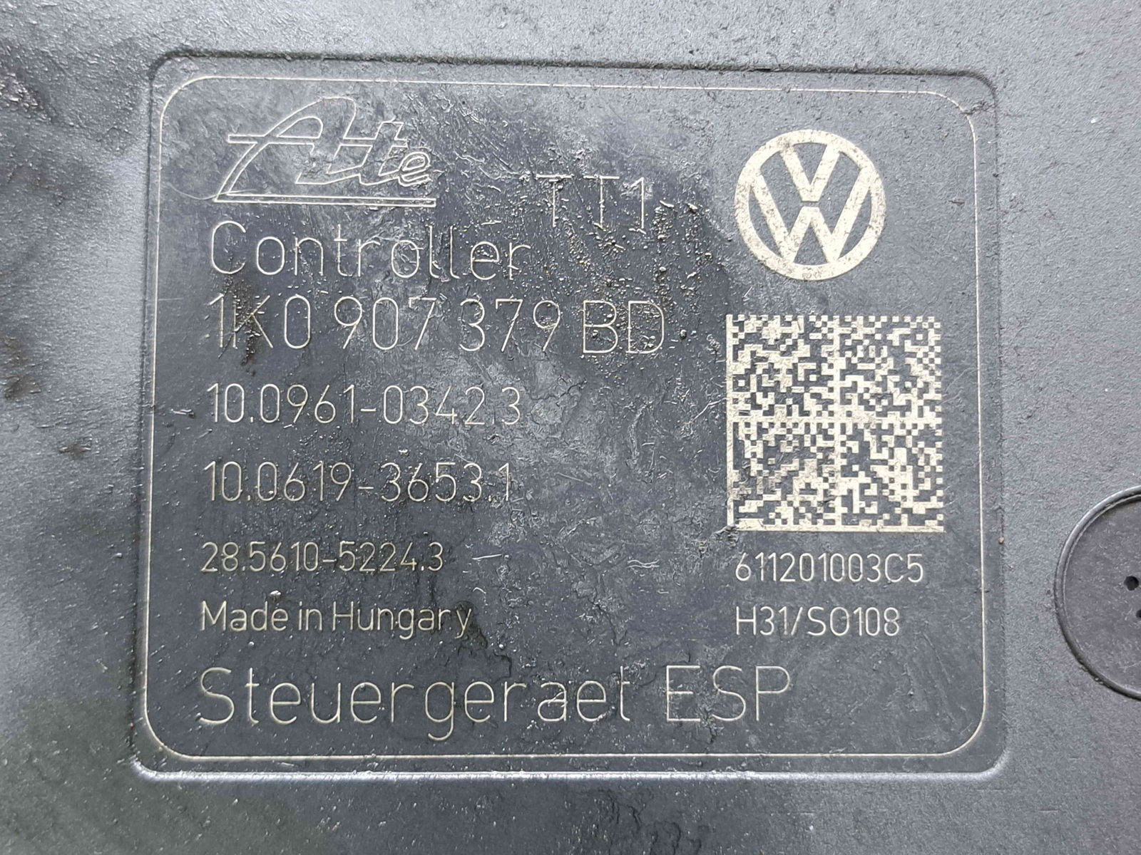 Pompa ABS Skoda Superb II (3T4) [Fabr 2008-2015] 1K0907379BD 2.0 TDI CEGA 125KW / 170CP - imagine 2