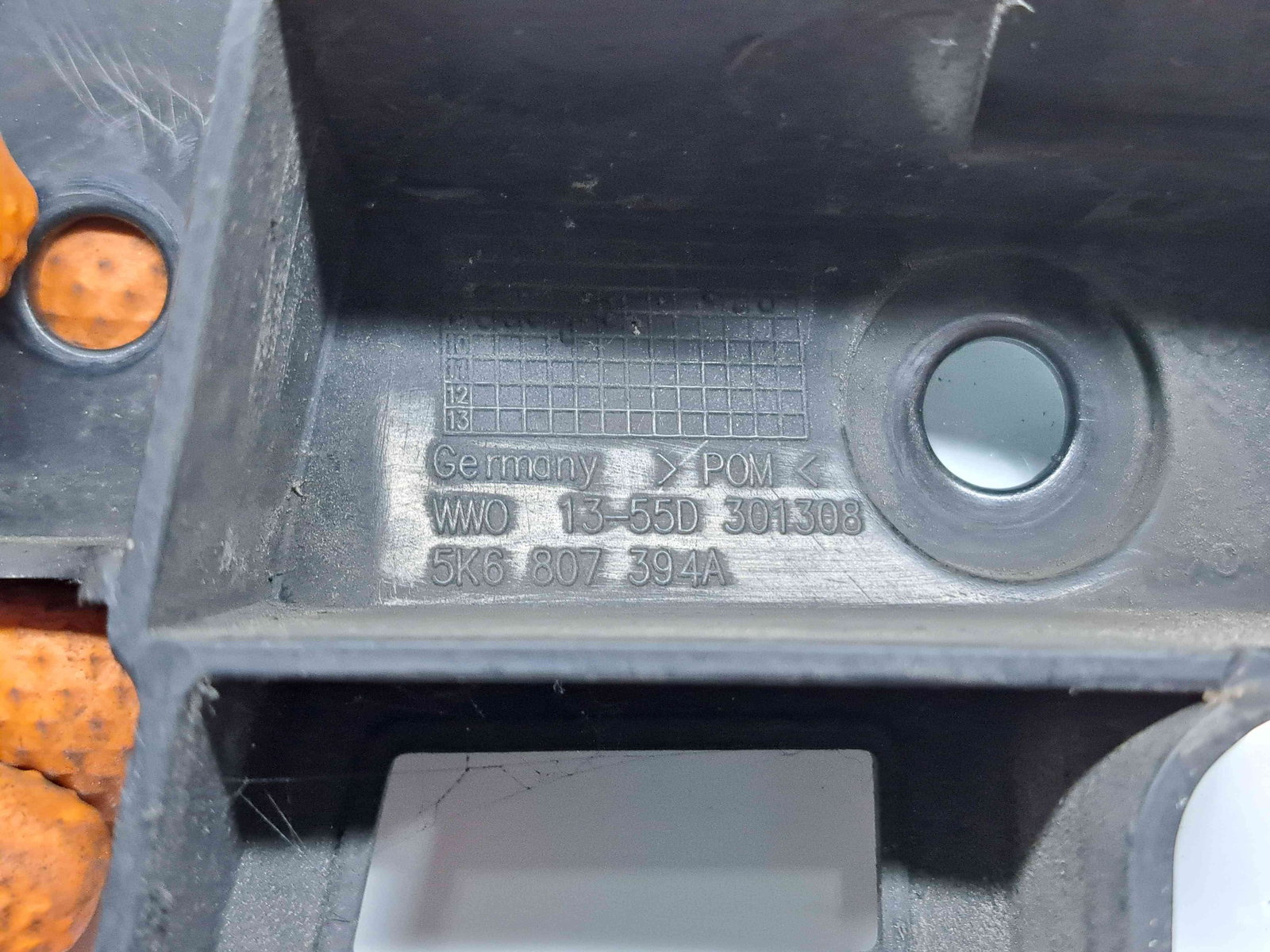 Suport bara dreapta spate Volkswagen Golf 6 (5K1) GTD [Fabr 2009-2013] 5K6807394A - imagine 3