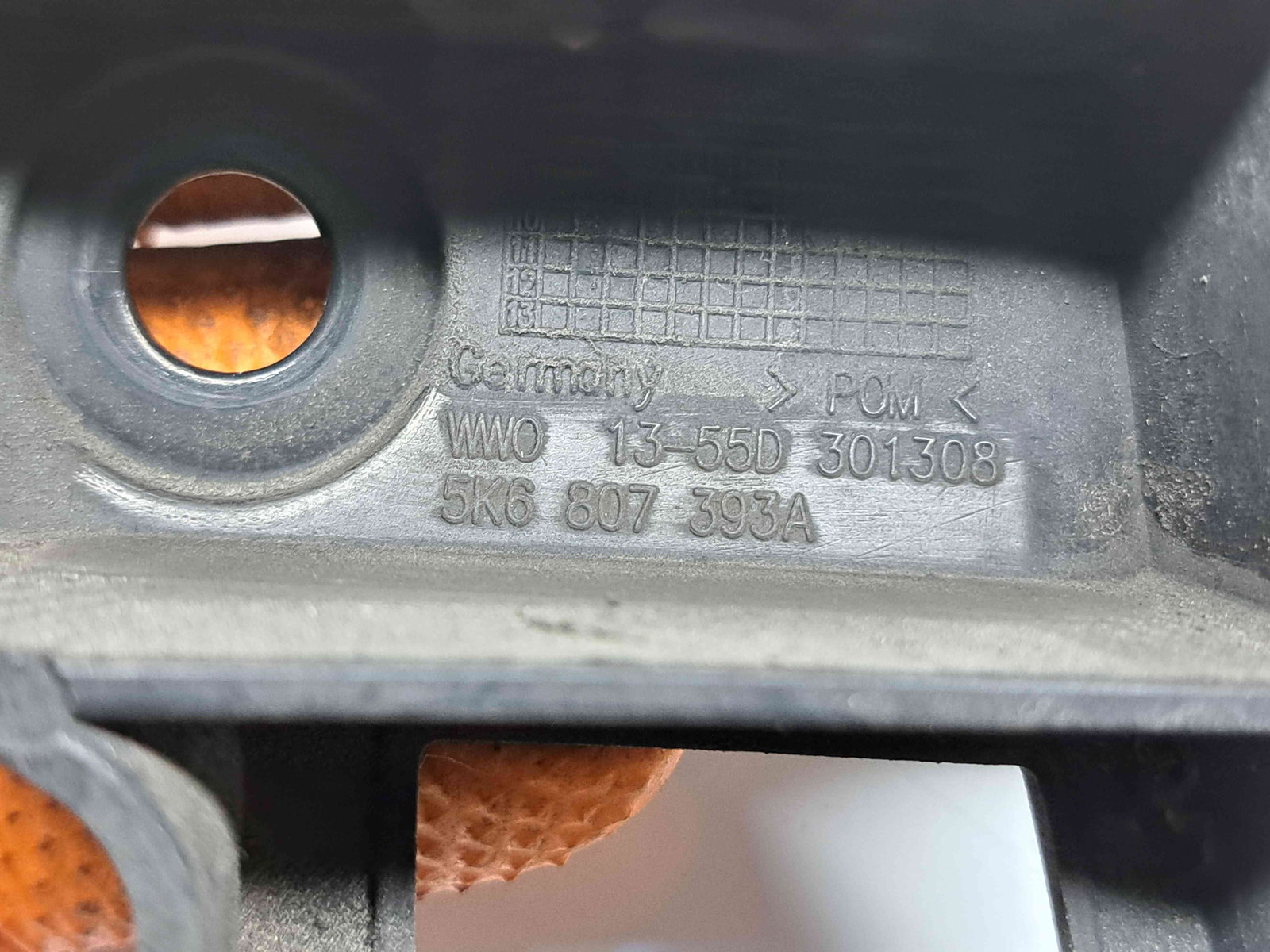 Suport bara stanga spate Volkswagen Golf 6 (5K1) GTD [Fabr 2009-2013] 5K6807393A - imagine 4