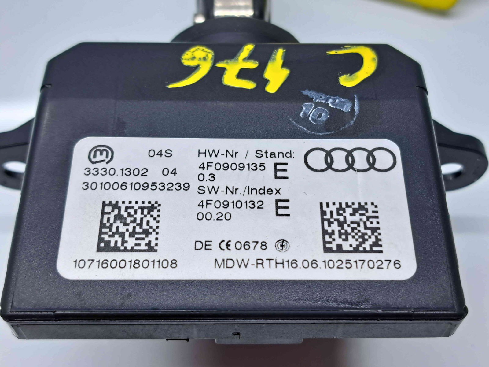 Contact cu cheie AUDI A6 (4F2, C6) [Fabr 2004-2010] 4F0910132E 3.0 TDI CJGA176KW / 240CP - imagine 3