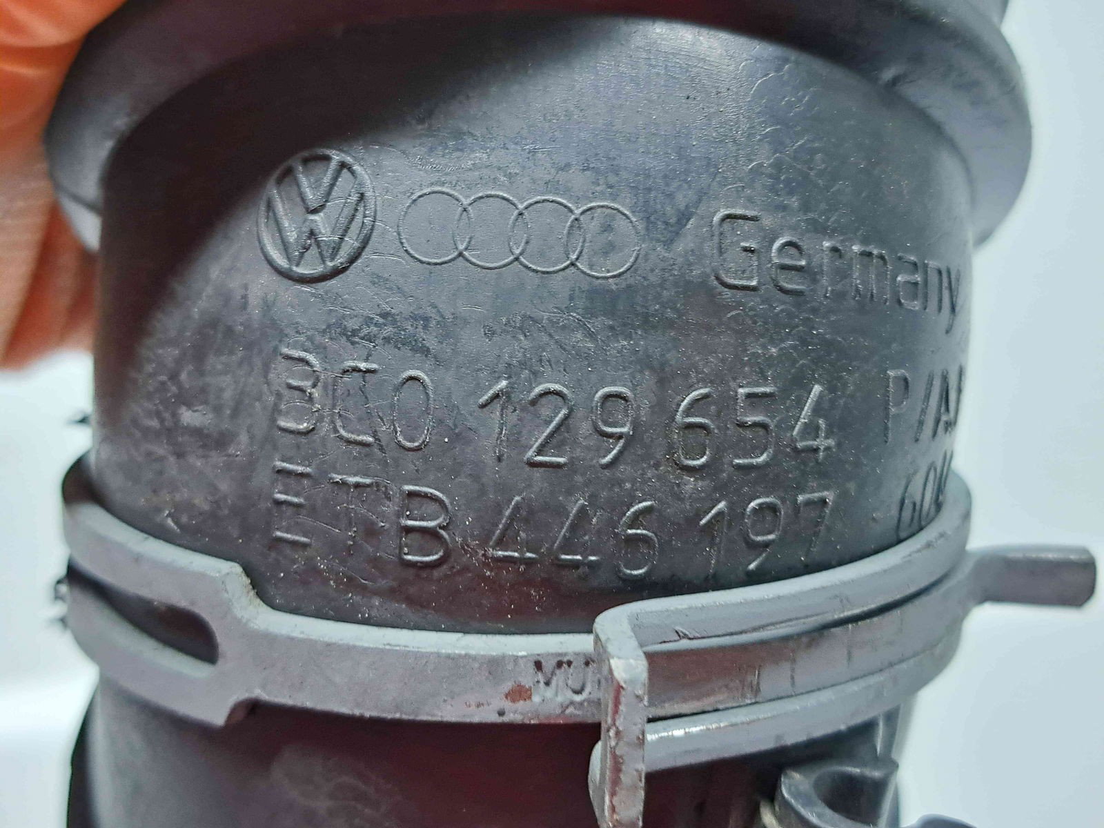 Tub admisie aer Volkswagen Passat B6 (3C2) [Fabr 2005-2010] 3C0129654AJ 2.0 TDI CFGB 125KW / 170CP - imagine 2