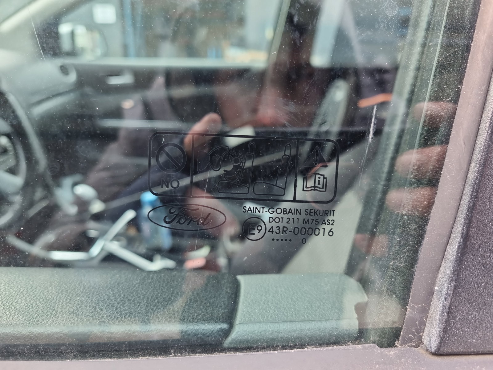 Geam usa stanga fata Ford Focus 2 Combi (DA) [Fabr 2004-2012] OEM - imagine 2