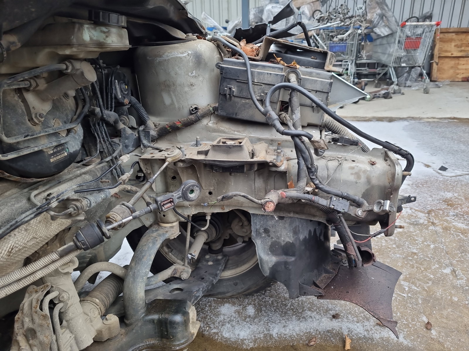 Lonjeron stanga Ford Focus 2 Combi (DA) [Fabr 2004-2012] OEM - imagine 1