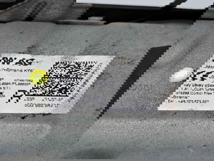  Airbag genunchi Skoda Octavia 3 Combi (5E5) [Fabr 2012-prezent] 5G2880842D