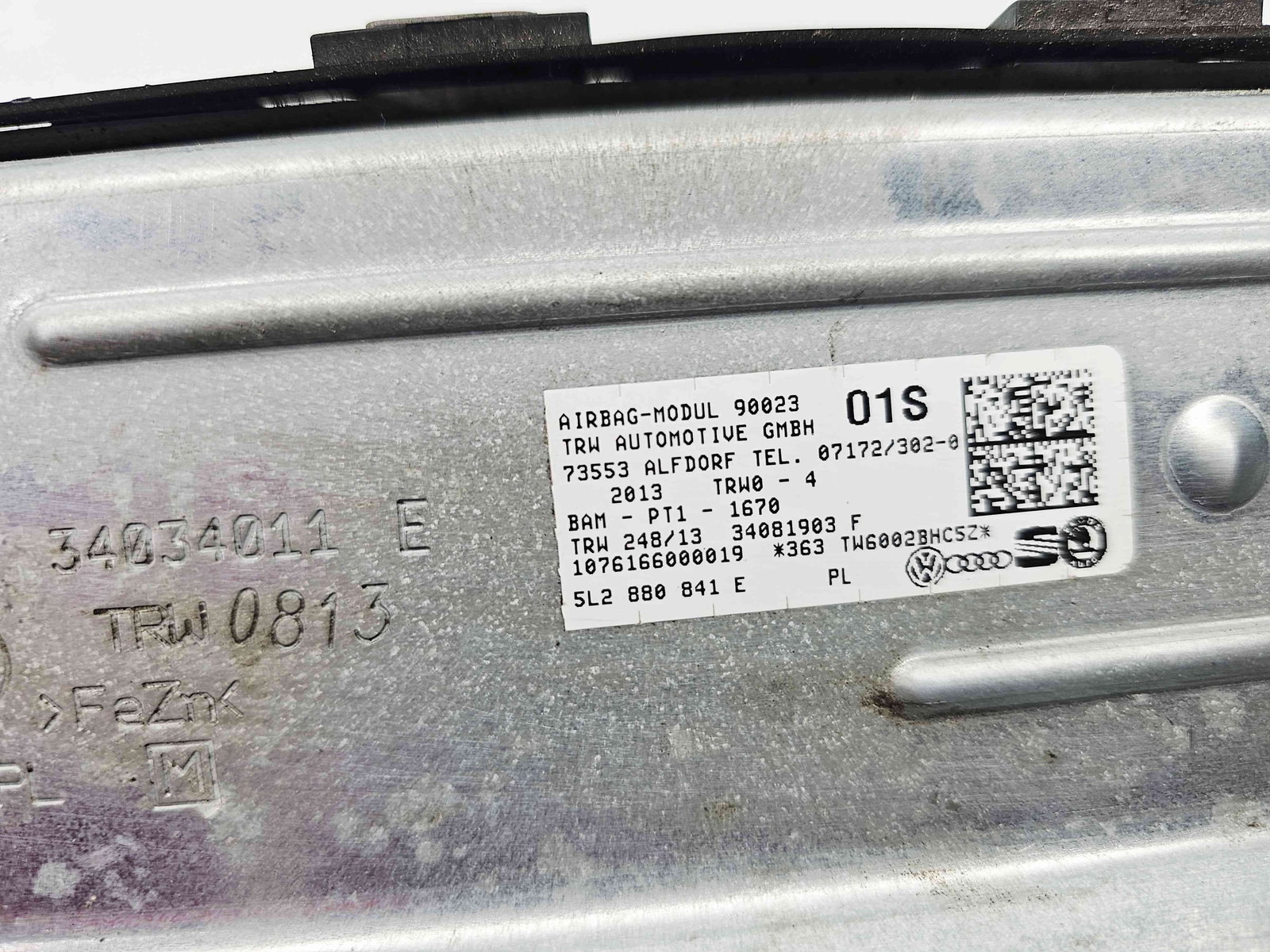 Airbag genunchi Skoda Yeti (5L) [Fabr 2009-2020] 5L2880841E - imagine 4