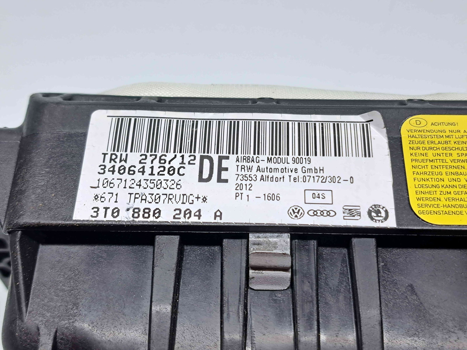 Airbag pasager Skoda Superb II Combi (3T5) [Fabr 2009-2015] 3T0880204A - imagine 3