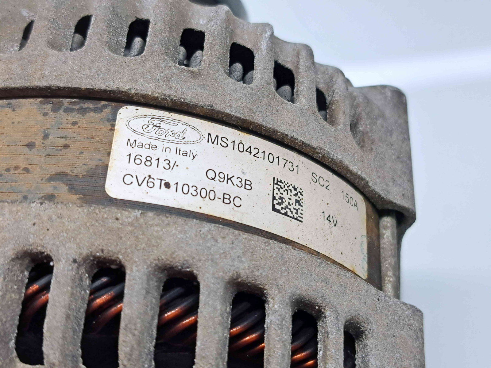 Alternator Ford Fiesta 6 facelift [Fabr 2008-2019] CV6T-10300-BC 1.0 Benz M1JE 74KW / 101CP - imagine 3