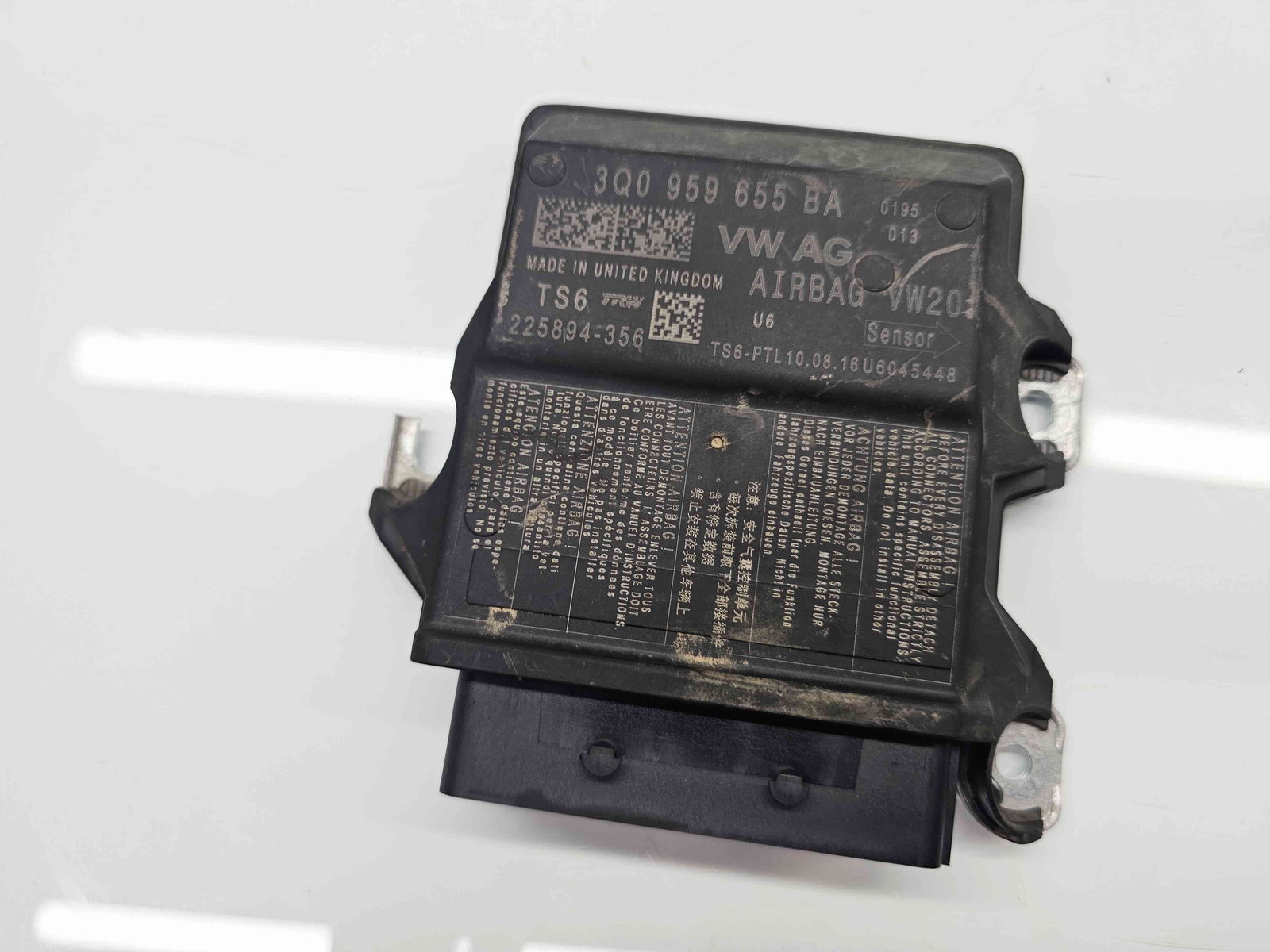 Calculator airbag Volkswagen Passat B8 Variant (3G5) [Fabr 2015-prezent] 3Q0959655BA 1.6 TDI DCXA 88KW / 120CP - imagine 4