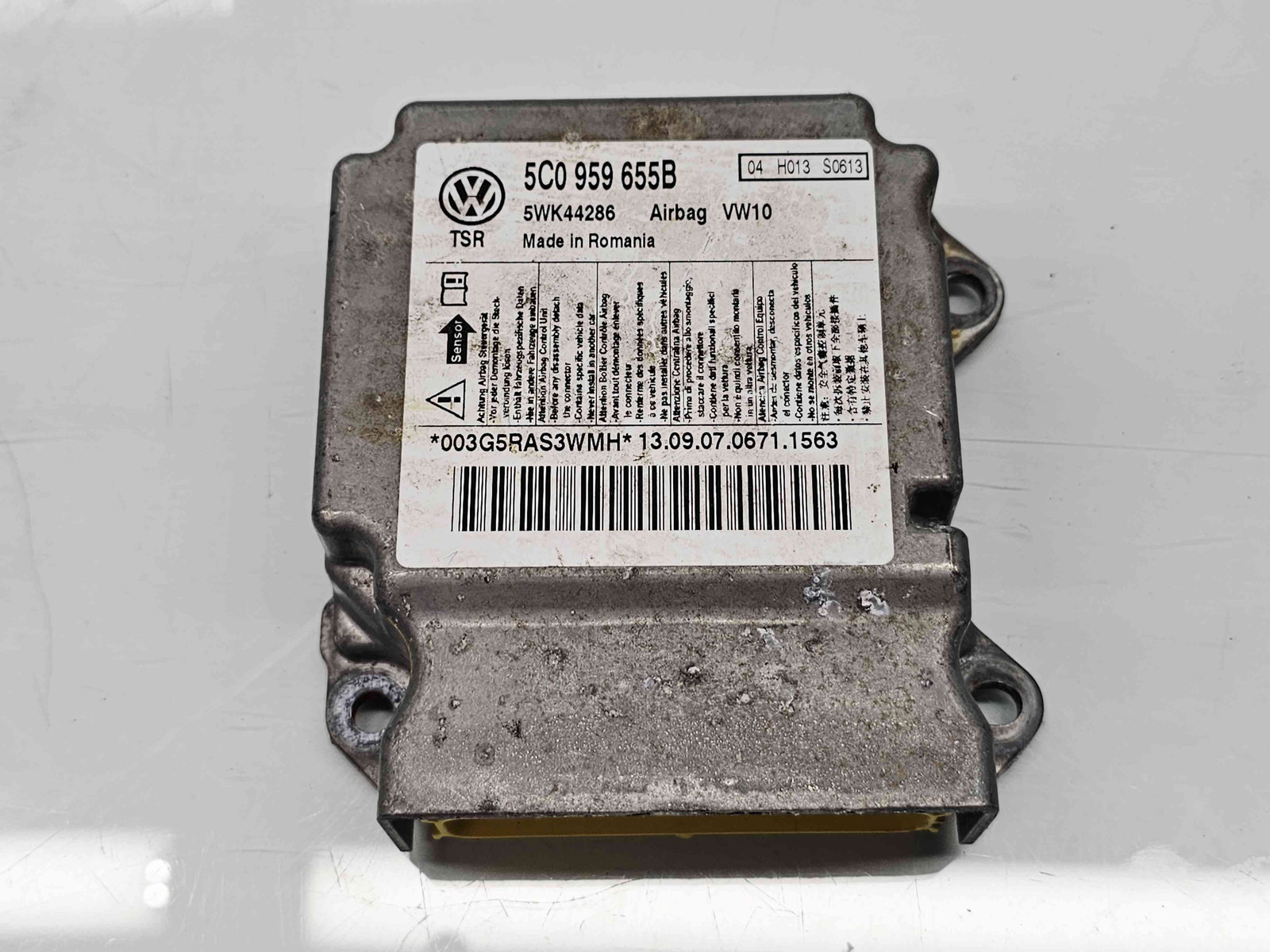 Calculator airbag Skoda Yeti (5L) [Fabr 2009-2020] 5C0959655B 2.0 TDI CFHA 81KW / 110CP - imagine 1