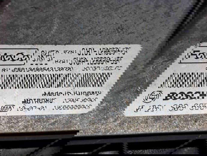 Calculator motor ECU Ford Fiesta 6 facelift [Fabr 2008-2019] C1B1-12A650-FG 1.0 Benz M1JE 74KW / 101CP