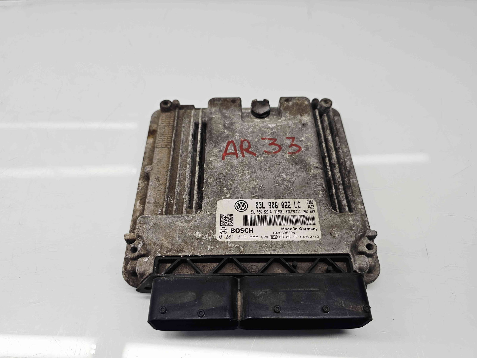 Calculator motor ECU Volkswagen Golf 6 (5K1) GTD [Fabr 2009-2013] 03L906022LC 2.0 TDI CBBB 125KW / 170CP - imagine 1