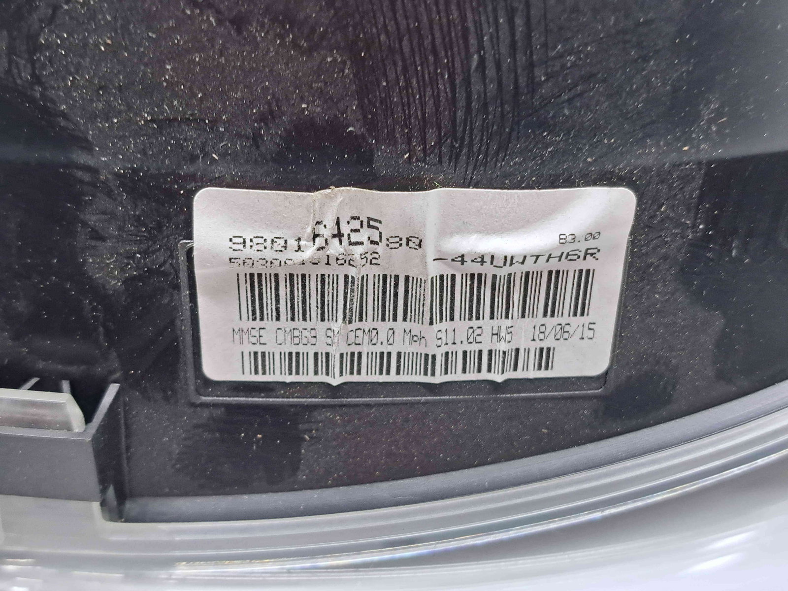 Ceas bord Peugeot Partner (II) [Fabr 2008-2018] 9801642580 - imagine 4