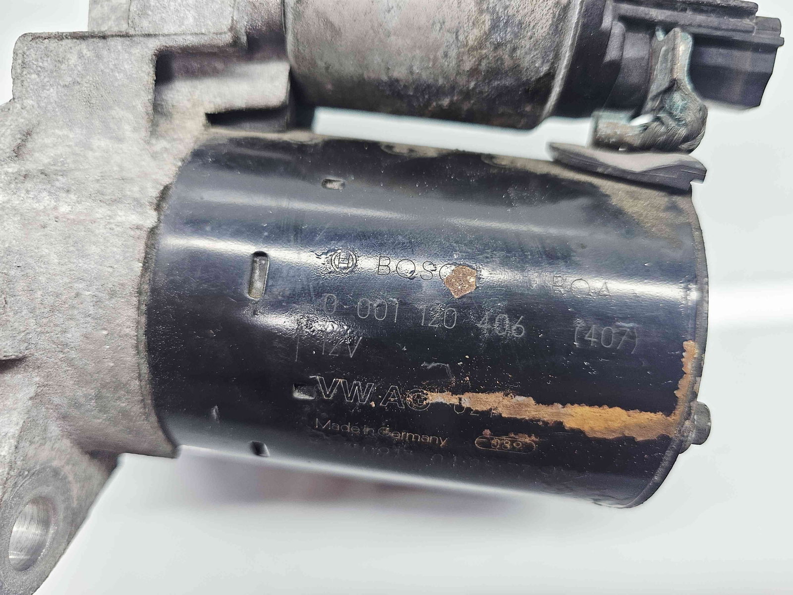 Electromotor 10 dinti Volkswagen Polo (6R) [Fabr 2009-2016] 0001120406 1.4 Benz CGGB63KW / 86CP - imagine 3