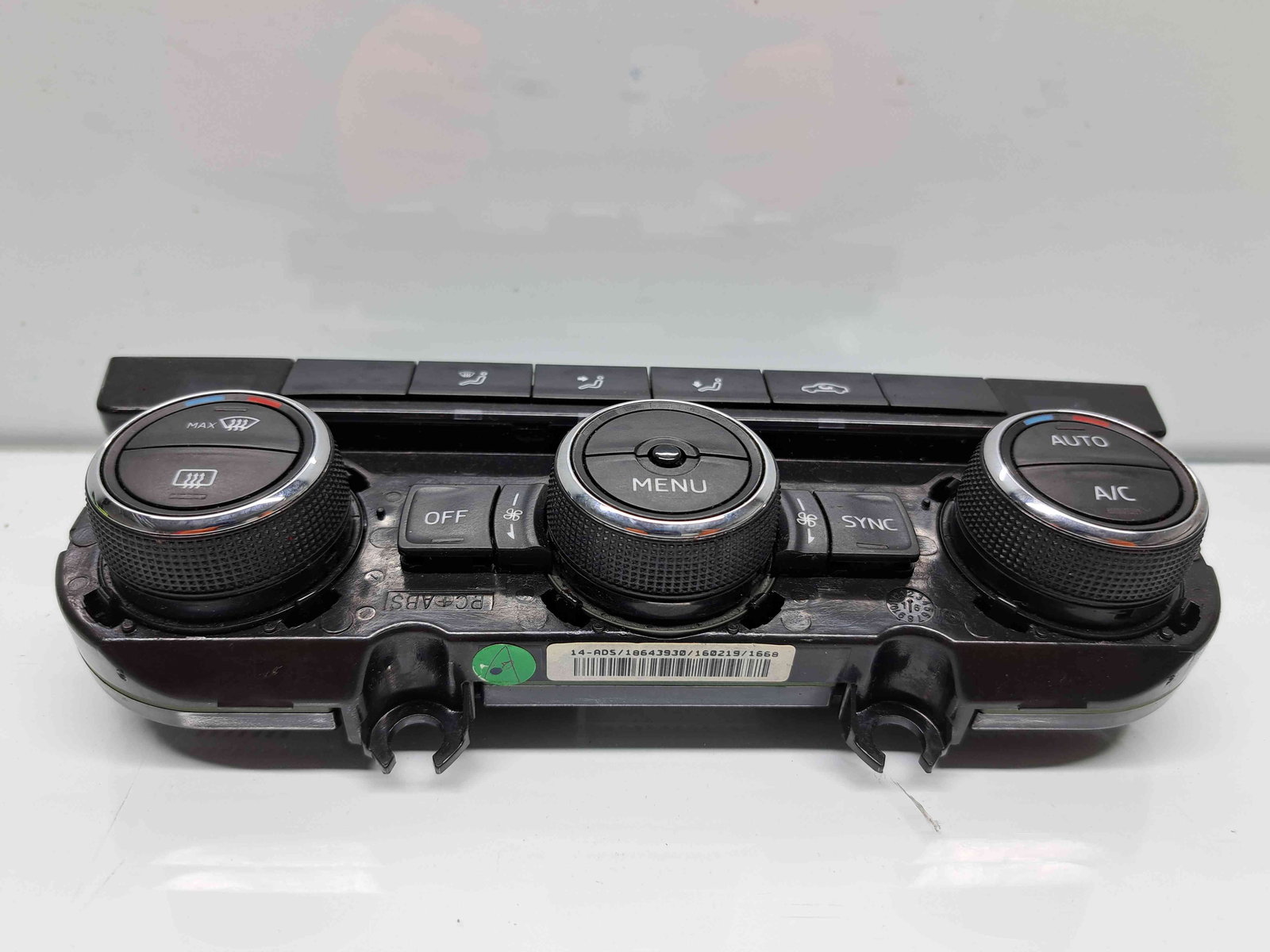 Panou comanda clima Skoda Octavia 3 Combi (5E5) [Fabr 2012-prezent] 5E0907044AB - imagine 2