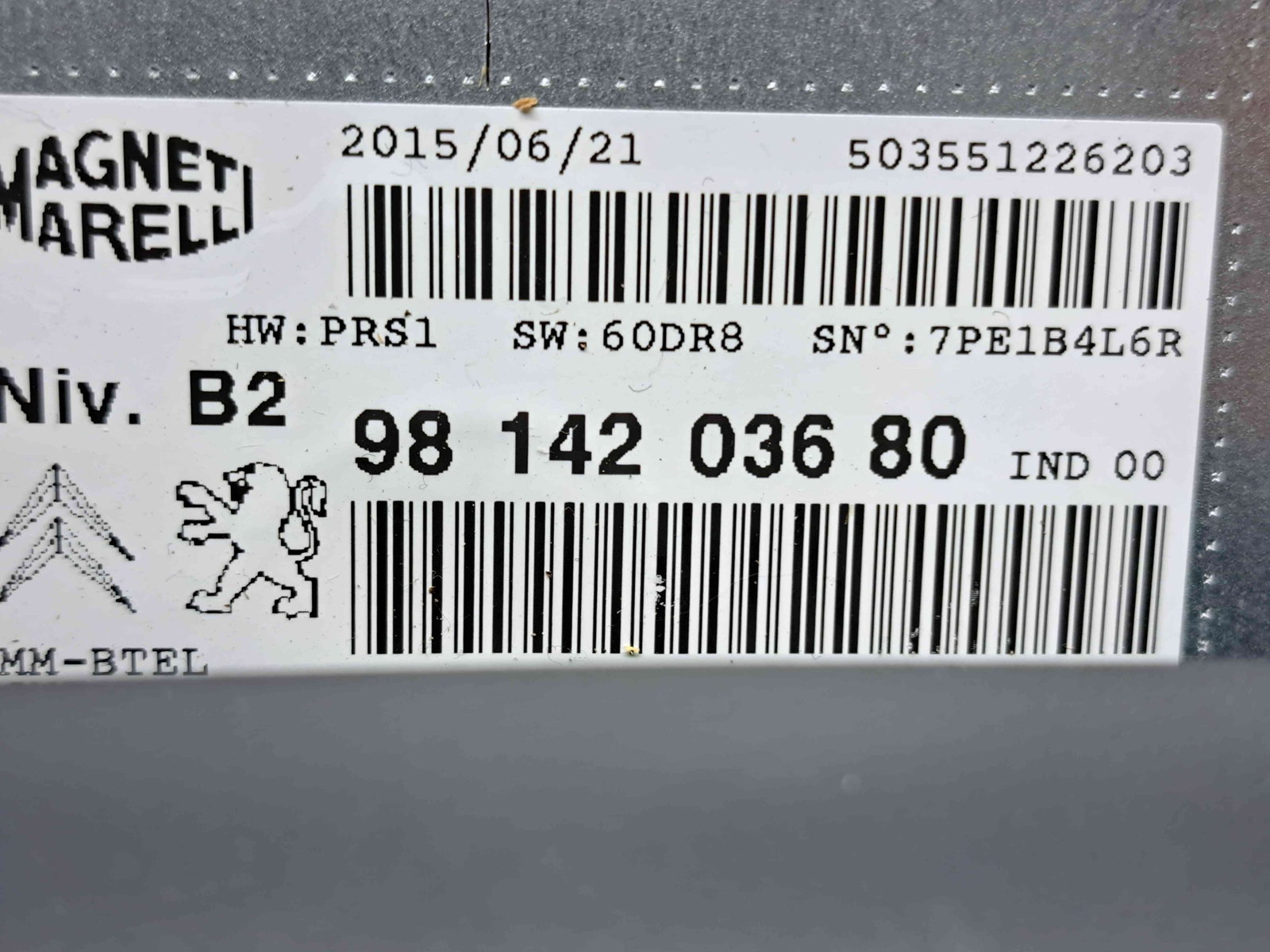 Radio CD cu navigatie Peugeot Partner (II) [Fabr 2008-2018] 9814203680 - imagine 5