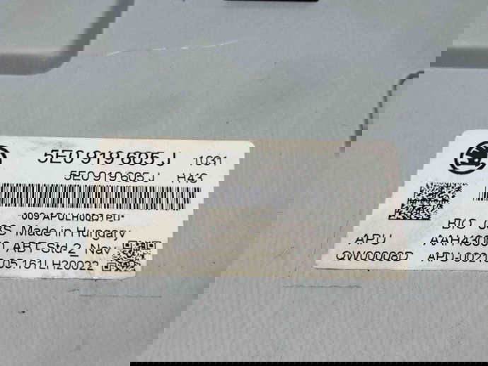  Radio CD cu navigatie Skoda Octavia 3 Combi (5E5) [Fabr 2012-prezent] 5E0919605J