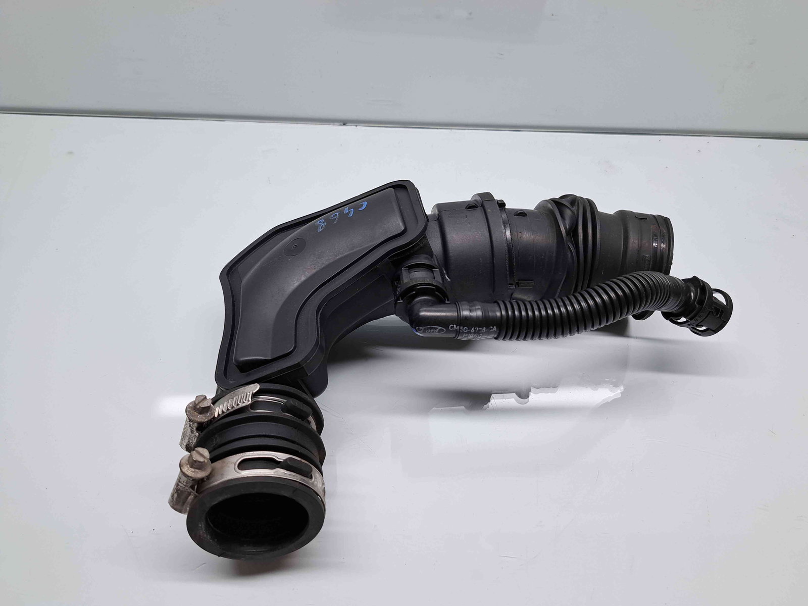 Tub admisie aer Ford Fiesta 6 facelift [Fabr 2008-2019] OEM 1.0 Benz M1JE 74KW / 101CP - imagine 3