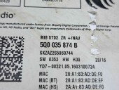  Unitate multimedia Skoda Octavia 3 Combi (5E5) [Fabr 2012-prezent] 5Q0035874B