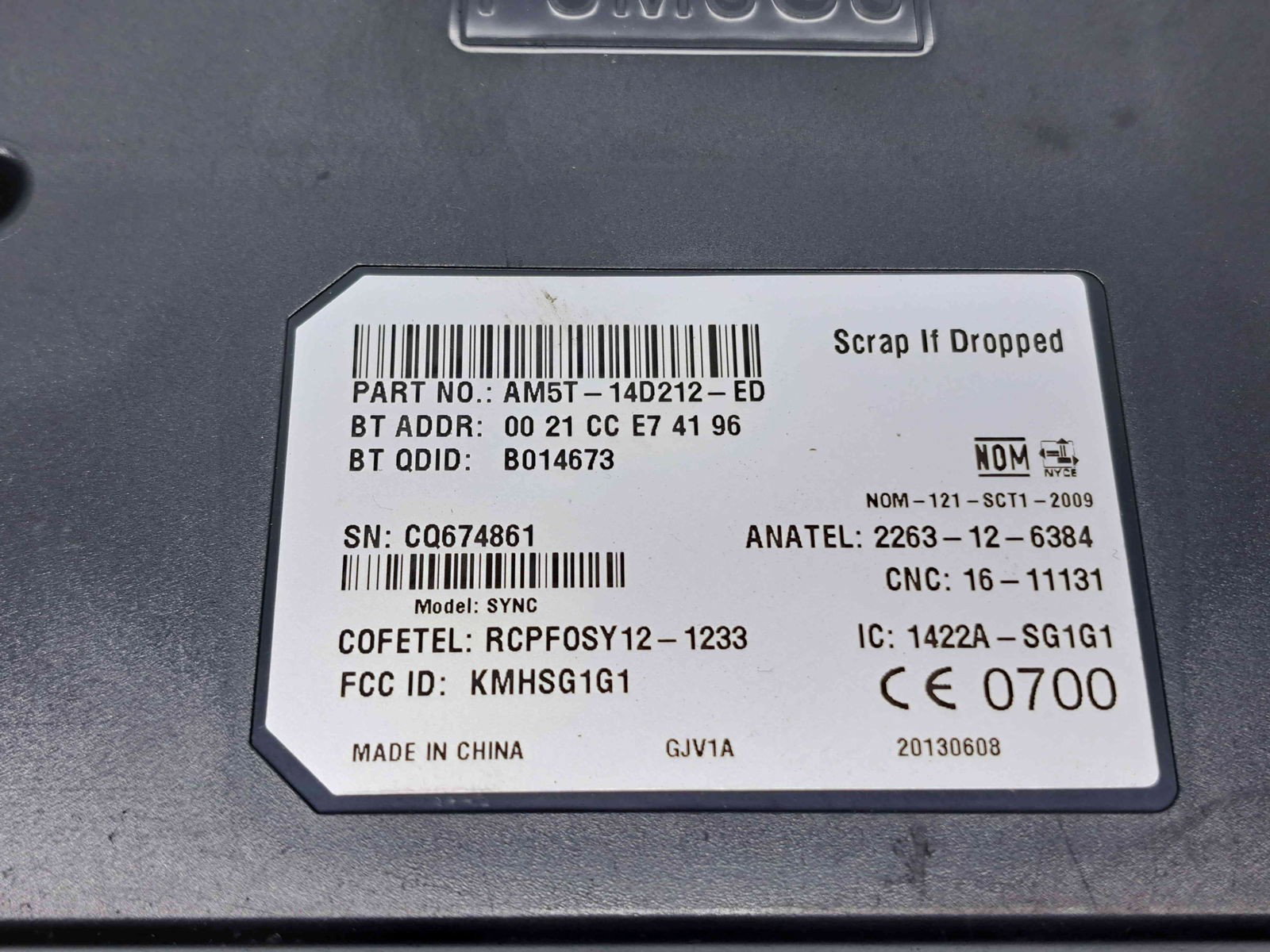 Modul confort Ford Focus 3 [Fabr 2010-2018] AM5T-14D212-ED - imagine 3