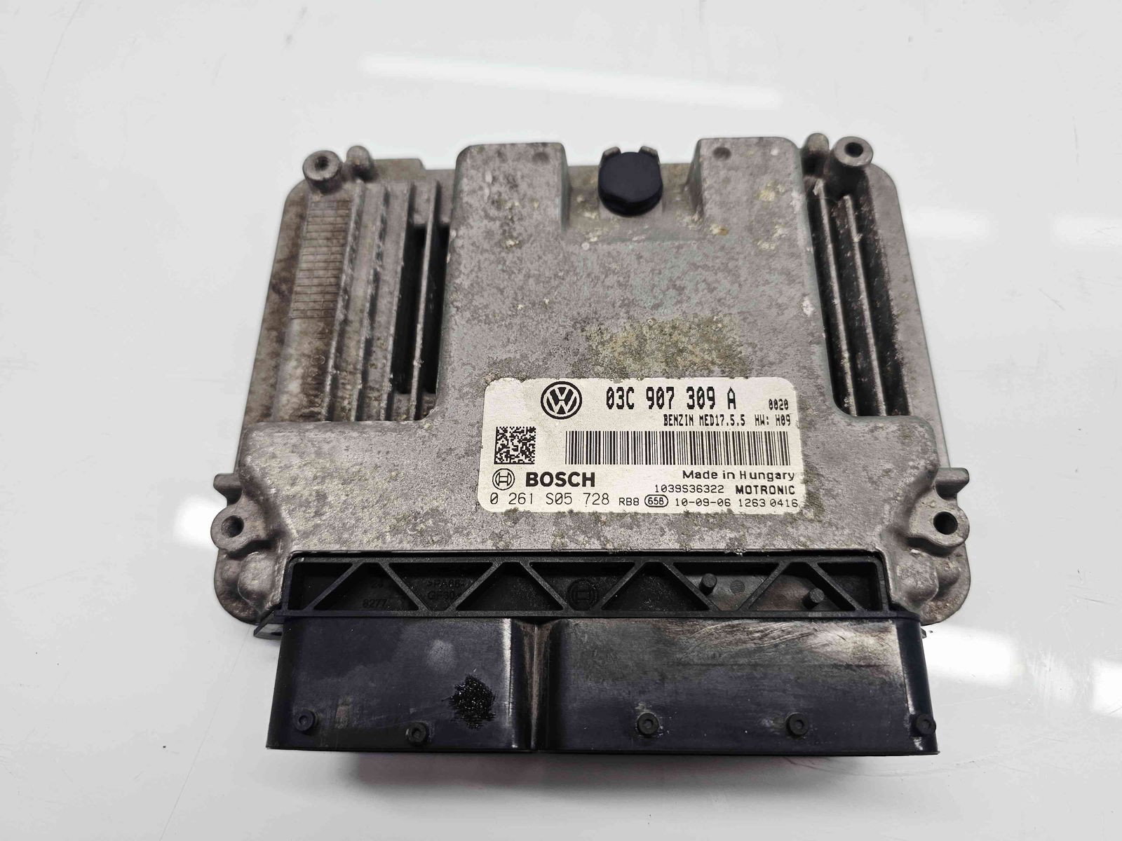 Calculator motor ECU Volkswagen Passat B6 (3C2) [Fabr 2005-2010] 03C907309A 1.4 TSI CAXA 90KW / 122CP - imagine 1