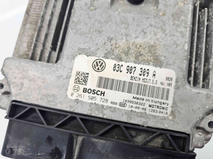 Calculator motor ECU  Volkswagen Passat B6 (3C2) [Fabr 2005-2010] 03C907309A 1.4 TSI CAXA 90KW / 122CP