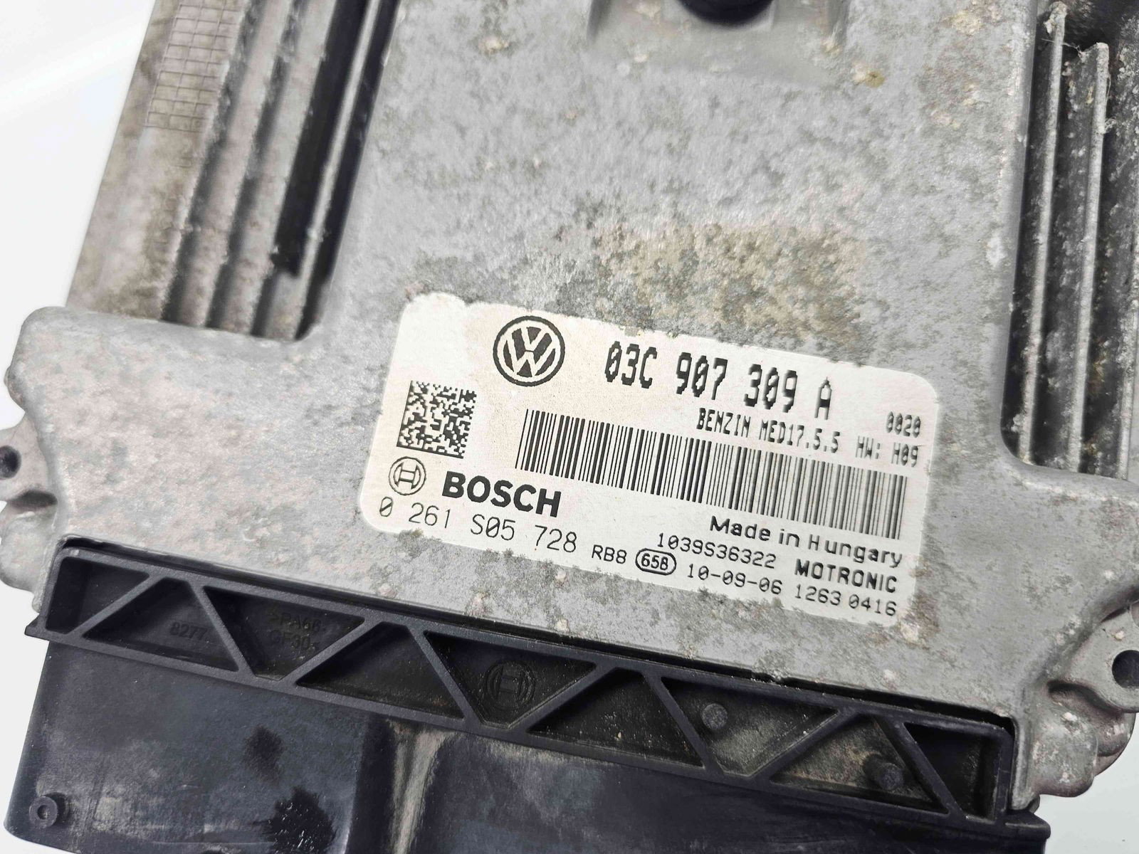 Calculator motor ECU Volkswagen Passat B6 (3C2) [Fabr 2005-2010] 03C907309A 1.4 TSI CAXA 90KW / 122CP - imagine 2
