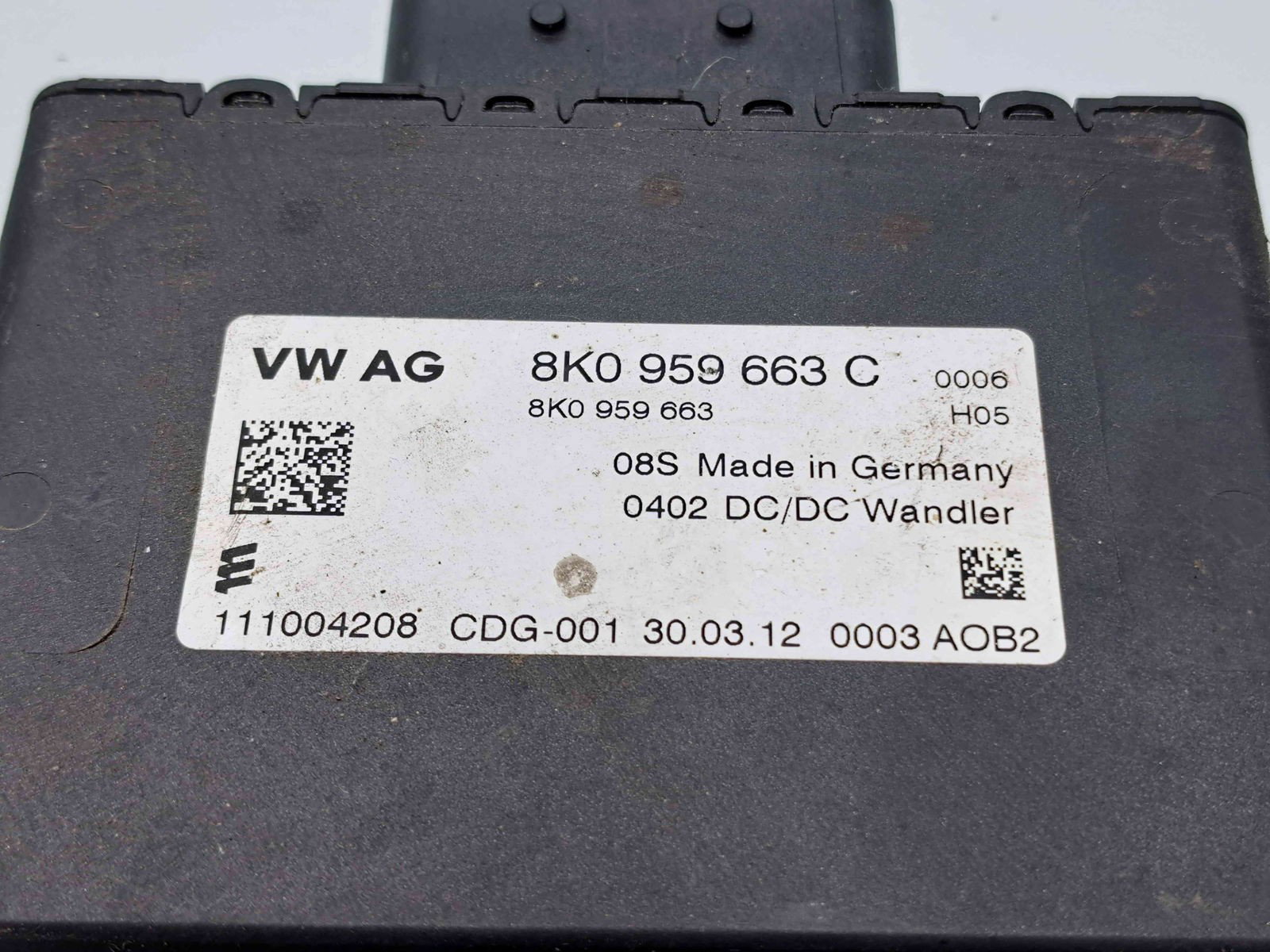 Modul confort Skoda Rapid (NH3) [Fabr 2012-2019] 8K0959663C - imagine 3